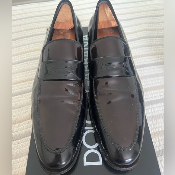 Dolce and Gabbana Black & Brown Loafers - Picture 1 of 4